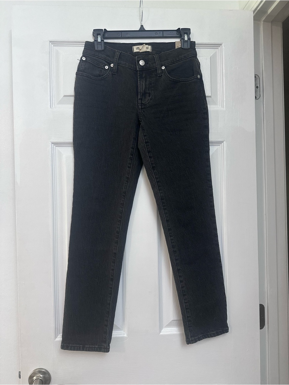NWT Madewell The Perfect Low Rise Vintage Jean Size 24 Black
